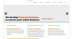 Desktop Screenshot of bangkokwebagency.com